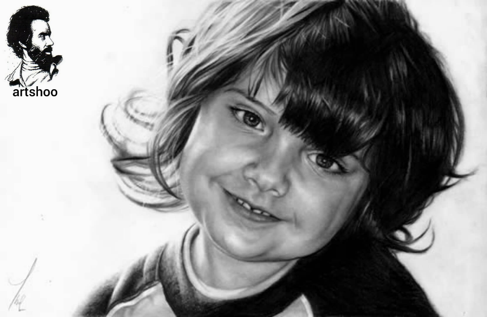 آموزش نقاشی سیاه قلم